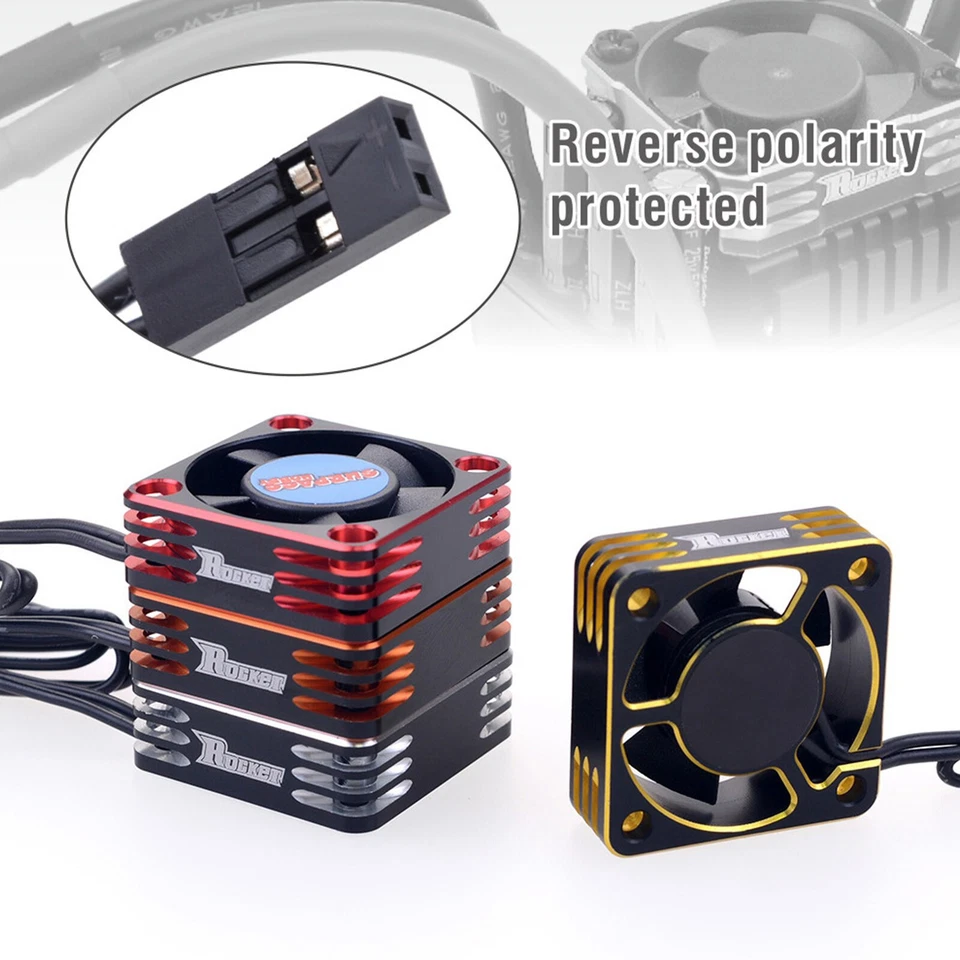 Motor Cooling Fan Repair for most of 1/10 Scale, 1/8Scale OR 1/12 Scale RC Car - Image 2 of 4