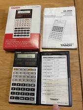 Tandy Retro Scientific Solar Battery Calculator EV-4024 Vintage Made in Japan