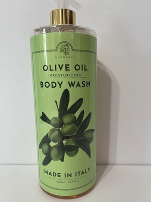 OLIVE OIL MOISTURIZING BODY WASH BY ALCHIMIA 33.8 oz, ITALY