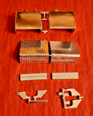 Italeri Freightliner Heavy Dumper Truck Battery Boxes 1/24