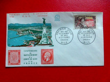FDC 1er jour : 1960  Centenaire du Rattachement du Conté de NICE à la FRANCE
