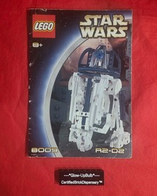 LEGO Star Wars 8009 R2-D2  -Complete(With Manual/No Box) 2002 Superb Condition