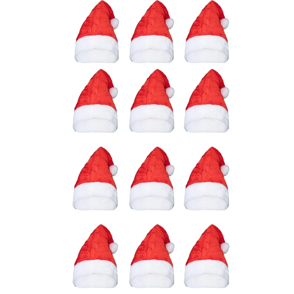 A2Z Papá Noel Navidad Sombrero Pom Disfraz Gorro Elegante Cómodo Hats - Imagen 1 de 1