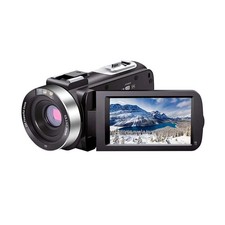 Video Camera Camcorder Full HD 1080P 30FPS 24.0 MP IR Night Vision Vlogging C...