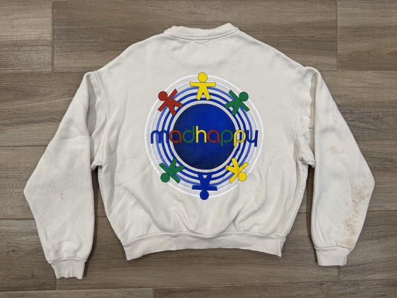 Madhappy Women's Crewneck Sweatshirt XS Pullover Contemporary *SEE STAINS