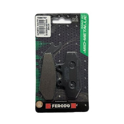 Ferodo Mid-Metallic Front Brake Pad FDB677EF - Fits AJP PR4 Enduro 200 2004-2014