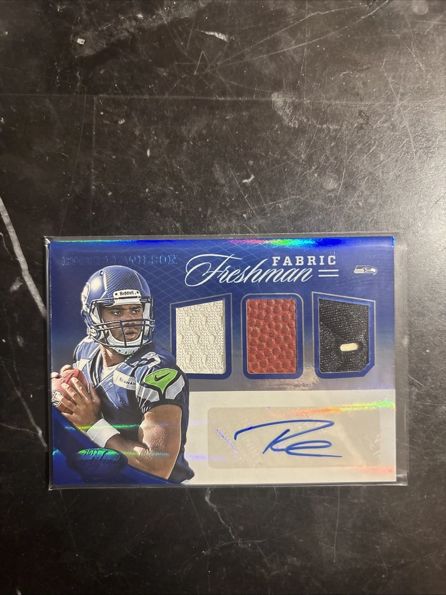 Russell Wilson Autograph Football Trading Cards for sale | eBay