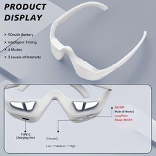 3D Soothing Durable Portable Adjustable Easy-To-Use Long-Lasting 3D Eye Massager