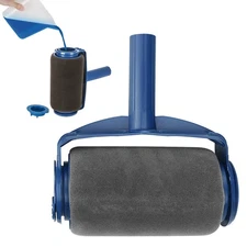 Refillable Paint Roller Brush Kit Decorate Runner Tool Fast Painting Brush Set