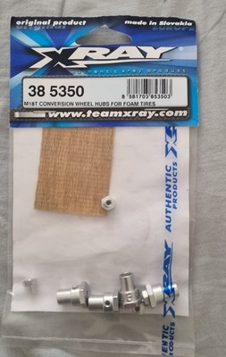XRAY NT18 M18用スペアパーツ Xray M18T NT18T Conversion wheel hubs for foam tires (touring