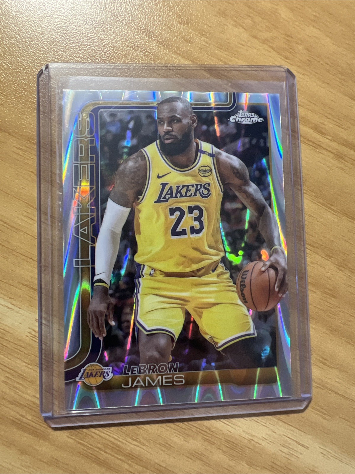 2025-26 Topps Chrome - LeBron James #127 RayWave Refractor