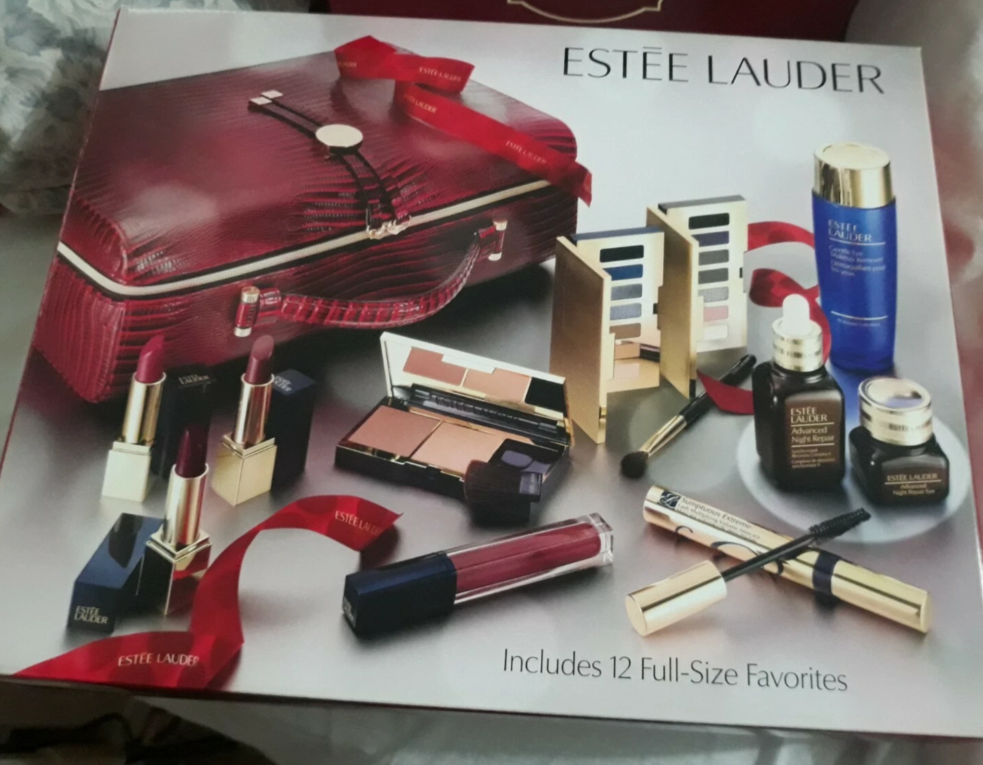 RARE Estee Lauder Holiday Blockbuster Makeup Kit SMOKY NOIR $455 value