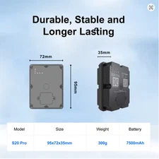 4G GPS Tracker for Car Motorcycle Luggage Magnetic Real-Time Tracking