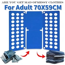 Clothes Folder Magic Folding Board Laundry T Shirt Fast Fold Flip For Adult