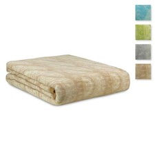 Decke Winterlich IN Gemischt Wolle Jacquard- Einzelne Trecce Bett 1 Quadrat 4477