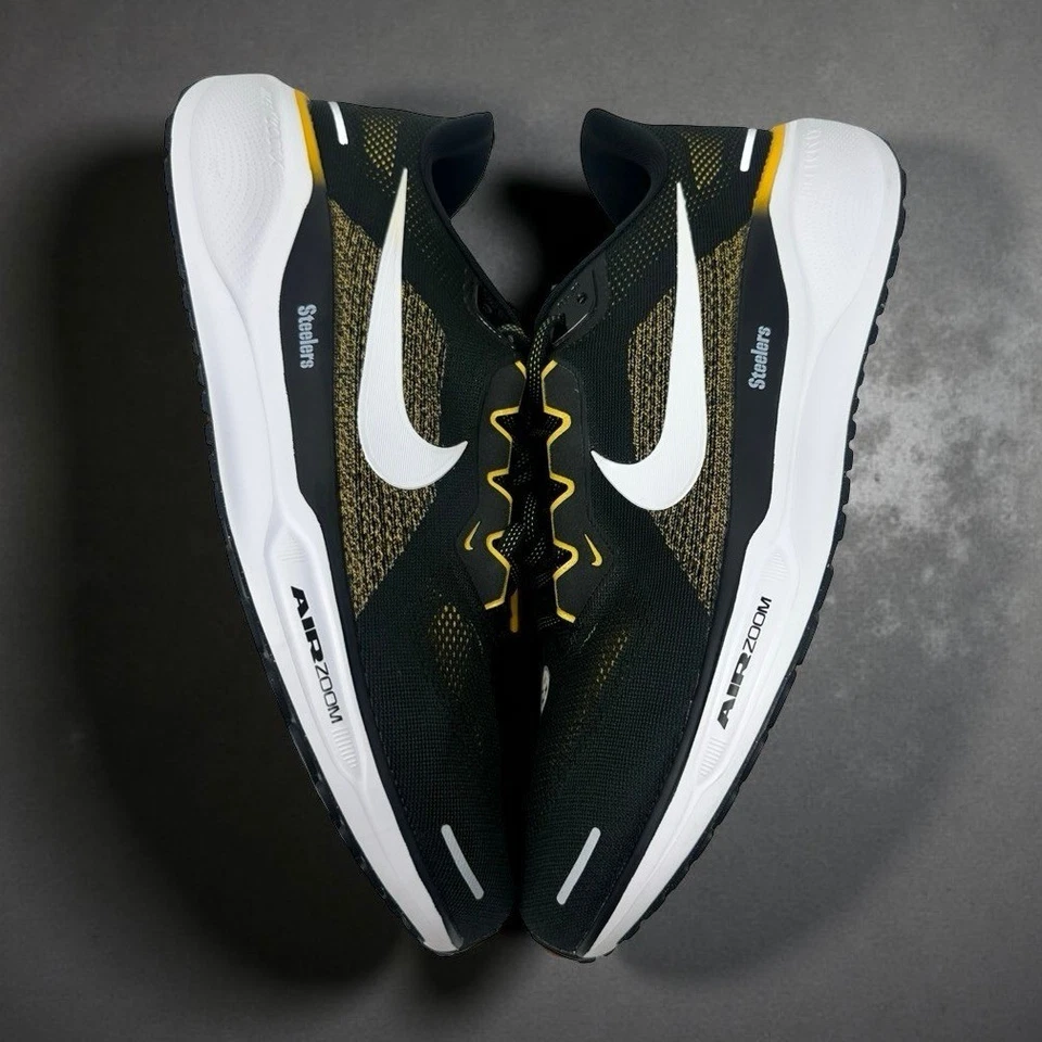 Nike Air Zoom Pegasus 39 Pittsburgh Steelers Zapatos para Correr Tenis para Hombres 13 Foto 3 de 4