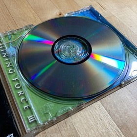 SEGA Saturn Shining Force III Scenarios 1 2 3 Complete 3-Game Set 14+
