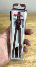 Rotring R529117 Compact Compass Set 2 Pieces in Case Made in Germany
