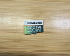 Samsung EVO Select 256GB MicroSD U3 High Speed Memory Card