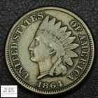 1864 Copper-Nickel Indian Head Cent 1C
