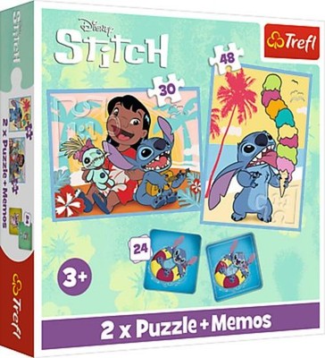 Puzzles - ''2in1+memos'' - Disney Lilo&Stitch 