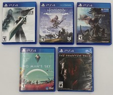 Lotto PS4: Final Fantasy VII 7 Remake Horizon Monster Hunter Metal Gear No Man Sky