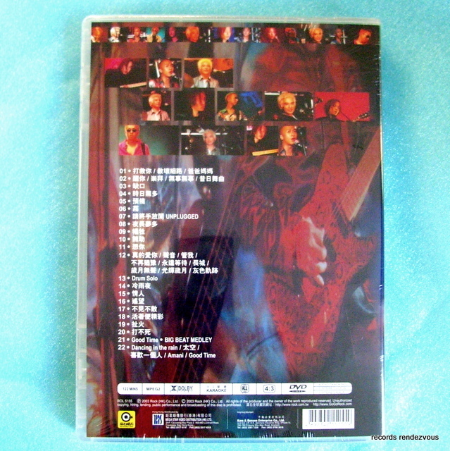 BEYOND Goodtime Concert 2003 Live Hong Kong DVD NEW Paul