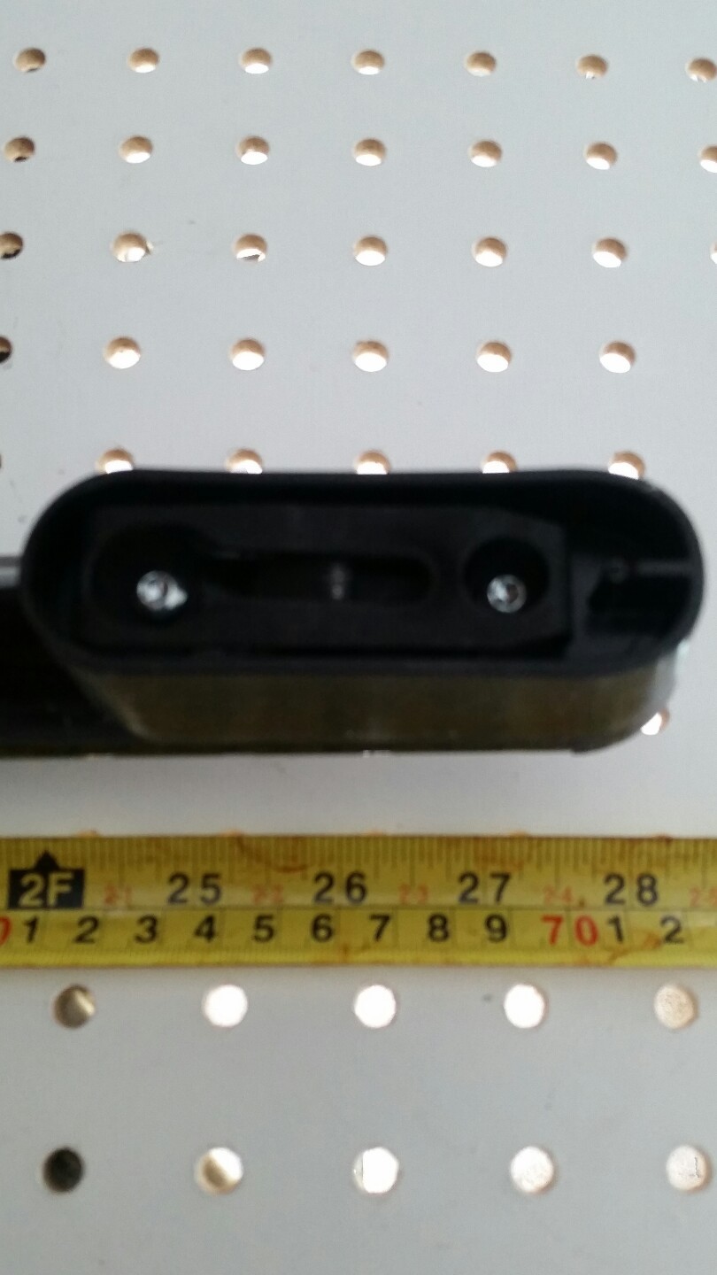 WHIRLPOOL REFRIGERATOR DOOR HANDLE BLACK OEM P/N WP2323143 2323104