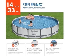 Bestway Steel Pro Max 56597E 33 inch Above Ground Pool
