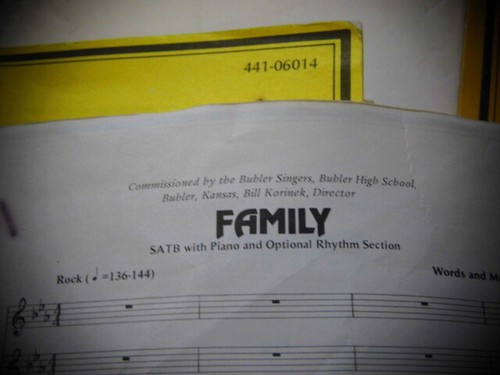40 Copies Family W/Directors Kit Choir Voice Instrumental SATB Sheet Music Shaw - Picture 4 of 6