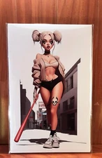 Harley Quinn's In Town 11X17 85lb Cardstock Gloss Art Print By Bogi!