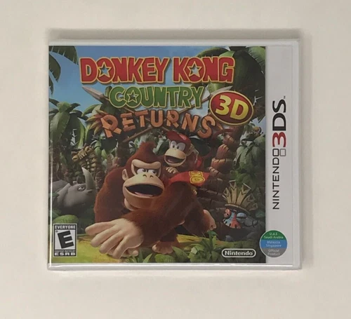 Donkey Kong Country Returns 3D Nintendo 3DS Brand New & Factory Sealed!