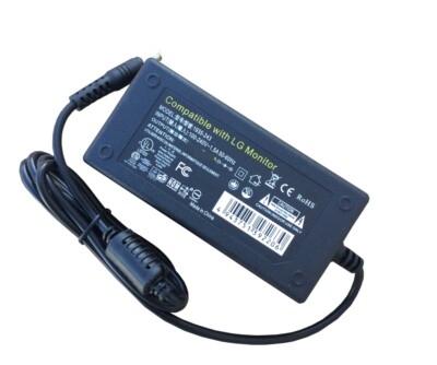 AC Adapter - Power Supply for LG 32UK550 \u0026 32UK550-B 4K HDR IPS FreeSync  Monitor | eBay