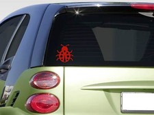 Ladybug love 6" STICKER F216 DECAL lady bug insect
