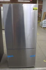 GE GBE17HYRFS 31" Stainless CD Bottom-Freezer Refrigerator NOB #148426