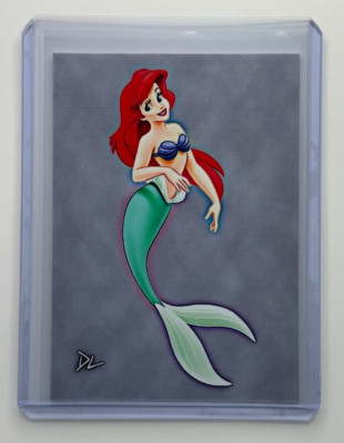 Ariel Limited Edition Artist Signed  The Little Mermaid  Trading Card 8/10