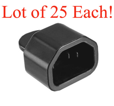 BULGIN 14228 Blanking Dust Cover to Protect IEC Power Cord Connectors Lot of 25