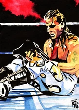 Shawn Michaels 18 x 24 Print, Poster Painting WWE WWF HBK DX Heartbreak Kid 