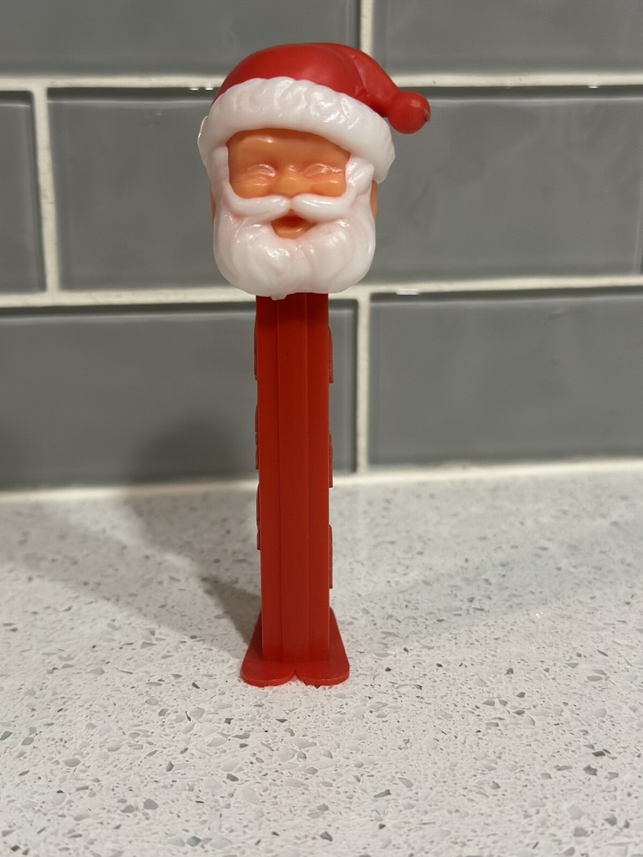 Vintage 3.9 No Eyes Santa Claus Christmas Pez Dispenser Thin