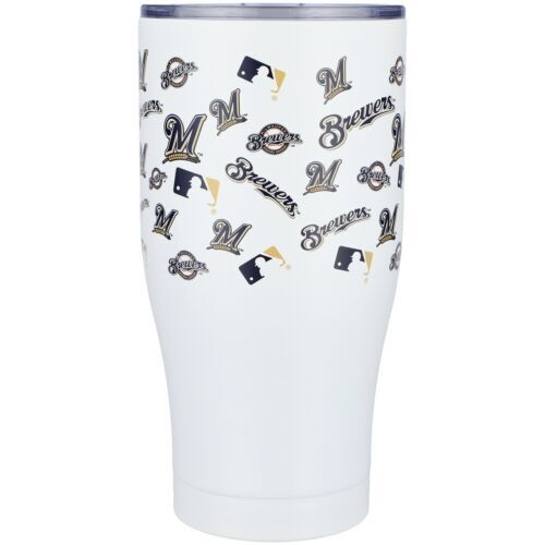 Tervis Tumbler Milwaukee Brewers 24 Oz Cup Blue Lid | eBay
