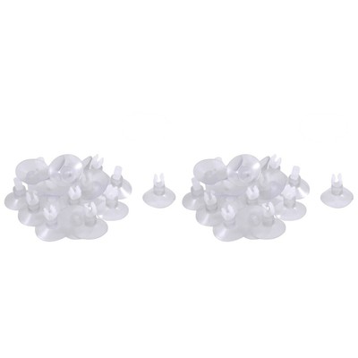 Aquarium-Saugnapfclips – 5 Stück, Schwarz, Für Heizung, Schläuche & Kabel