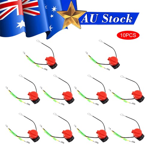 10x On-Off Engine Stop Switch Fit for Robin Subaru EX13 EX17 EX21 EX27 ...