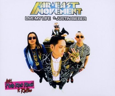 Far East Movement Live my life (2 versions, feat. Justin Bieber) [Maxi-CD]