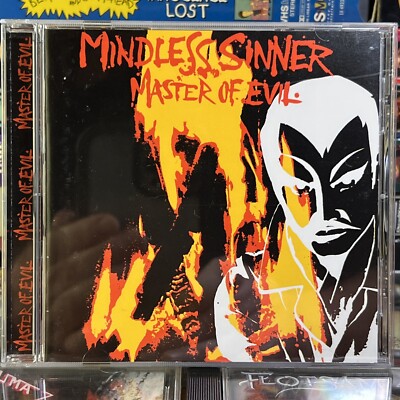 Mindless Sinner Master of Evil EP 1983 CD 14 Bonus Tracks Swedish Metal 2003