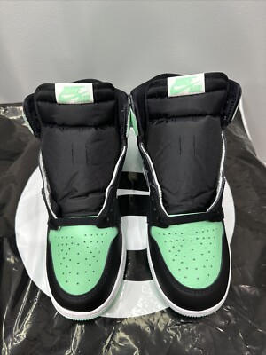 Nike High-Top Sneakers in Black and White with Mint Accents nike-nba-collaboration-dunk-  main image 3