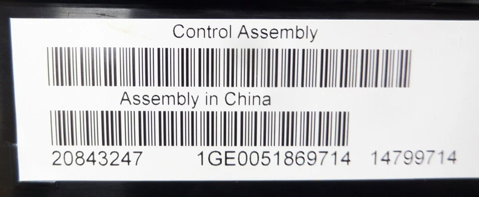 Reproductor de radio control de aire acondicionado LaCrosse Allure 2010-13 genuino GM AM FM DVD MP3 Foto 4 de 4