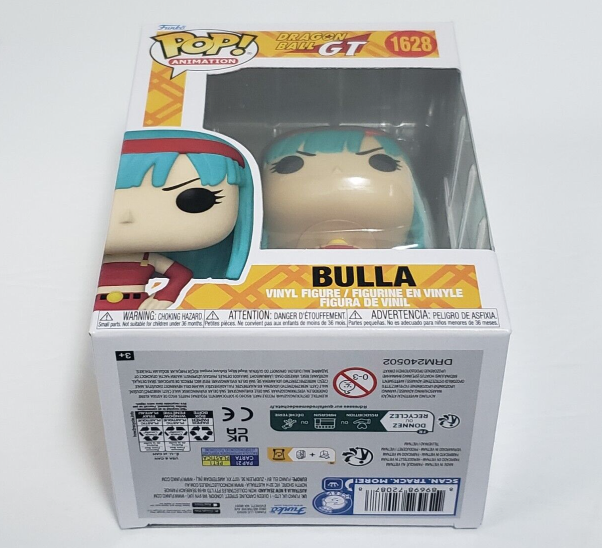 Funko Pop! Bulla – Dragon Ball GT, Figurine En Vinyle 9,5 Cm, Collection Officielle, Cadeau Pour Fans D'anime, Enfant Et Adulte