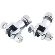 Bikers Choice 72-98 BT & XL Chrome Footpeg Clevis w/ Hardware 1/2-20 Male Peg