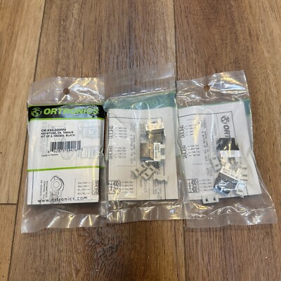 Ortronics Inc OR-KS6-00WM4 Keystone Jack USIP C6 T568A/B Kit of 2 Lot of 3