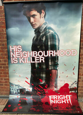 Cinema Banner: FRIGHT NIGHT 2011 Anton Yelchin - Charley Brewster